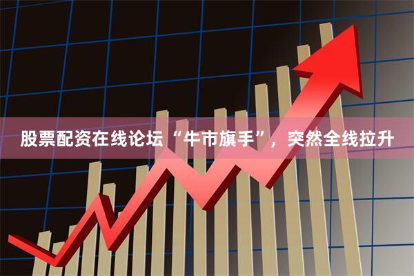 股票配资在线论坛 “牛市旗手”，突然全线拉升